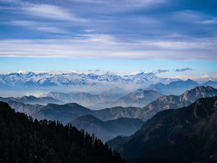 Delhi to Jalori Pass scenic route
